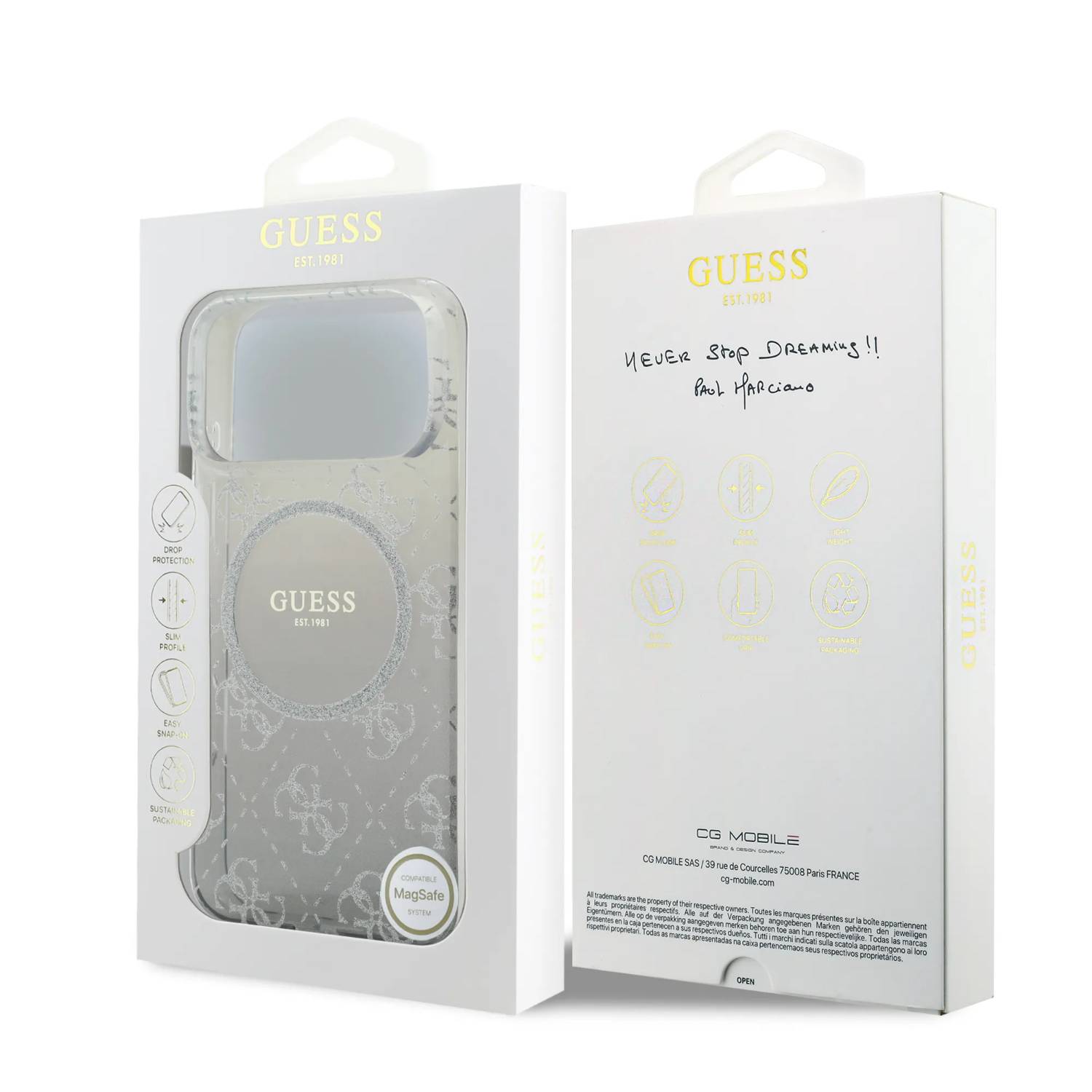 قاب Guess گس شماره 8 Iphone سری 17